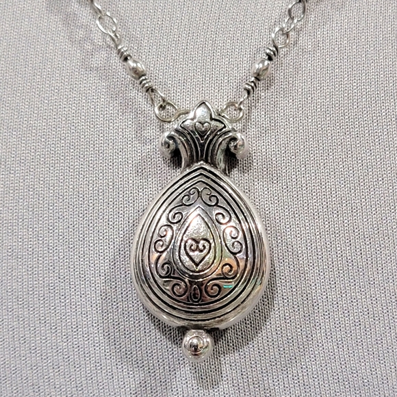 EXTREMELY RARE BRIGHTON AMERICAN BEAUTY TOPAZ  CRYSTAL  NECKLACE NWOT - Picture 7 of 8